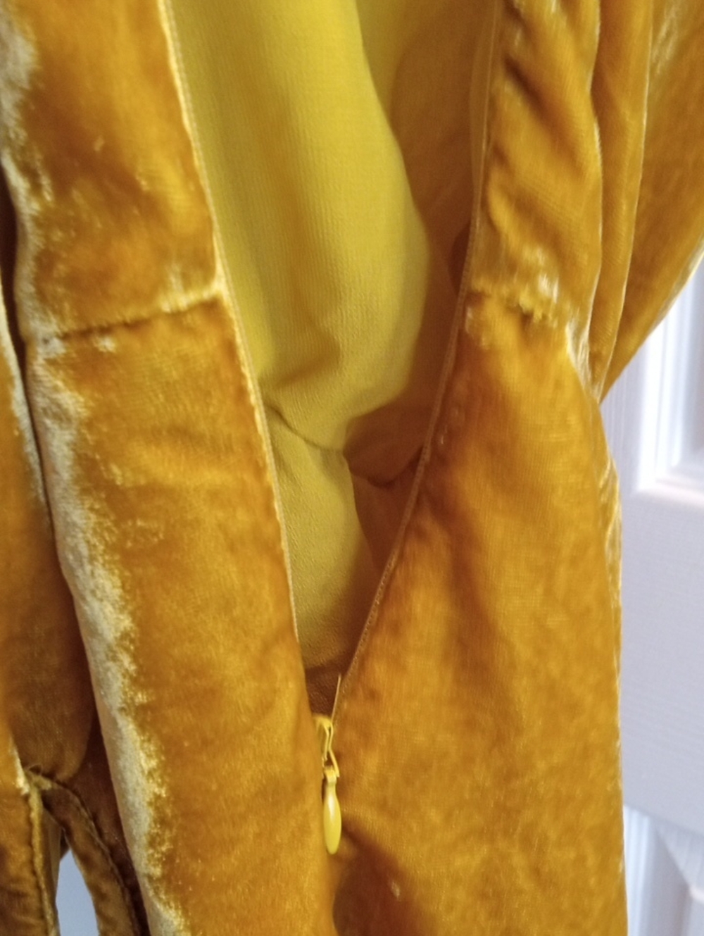 J. CREW CRUSH VELVET BLOUSE - Picture 6 of 8
